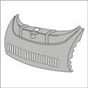frontale anteriore con griglia 1302-1303