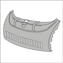 frontale anteriore con griglia 1302-1303