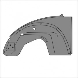 fianchetto anteriore completo di passaruota SX - 8/67 in poi - orig. Vw