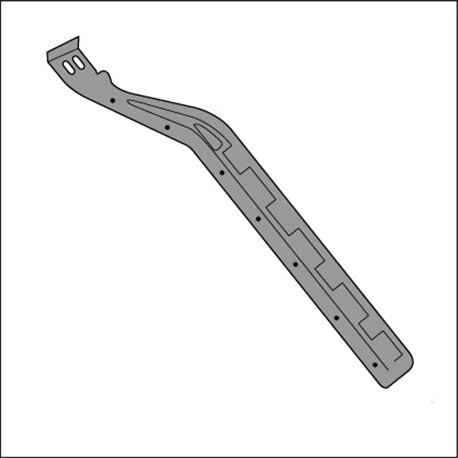 coperchio longherone disegno originale SX 1302/03 