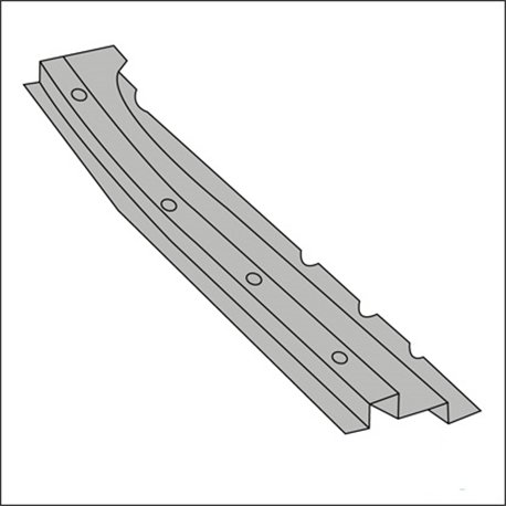 ¼ pianale posteriore esterno DX 