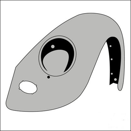 parafango anteriore SX fino 7/67 parafango anteriore SX fino 7/67