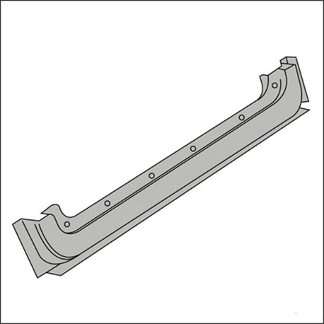 lamierato inferiore interno portiera SX 65 - 