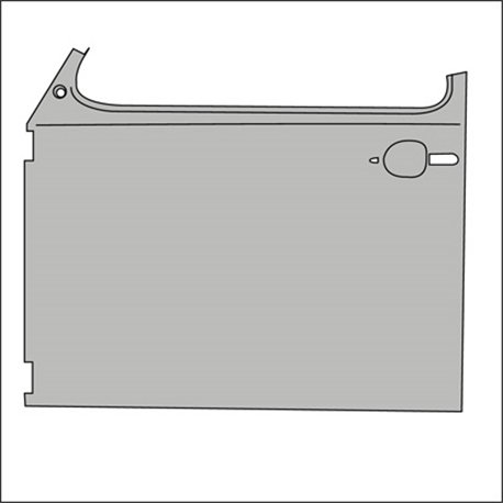 lamierato esterno portiera SX 8/67- lamierato esterno portiera SX 8/67-