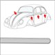 kit modanature carrozzeria 7 pz 8/66 - 7/67
