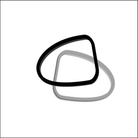 guarnizione lunotto 46-9/52 profilo stretto - cad. - orig. Vw guarnizione lunotto 46-9/52 profilo stretto - cad. - orig. Vw