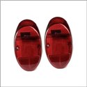plastica rossa per fanalino 8/61 - 7/67 - (coppia)
