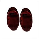 plastica fumè per fanalino 8/61 - 7/67 - (coppia)