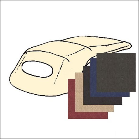 telo esterno capote 63 - 67 tessuto - colori bordeaux-beige-nero-blu-marrone 