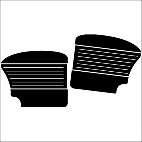pannelli per porte post. TMI 8/64 in poi black 11 pannelli per porte post. TMI 8/64 in poi black 11