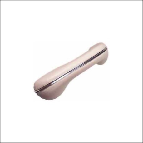 bracciolo portiera 8/58-7/67 SX bianco con cromatura bracciolo portiera 8/58-7/67 SX bianco con cromatura