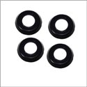 rondella sotto maniglie interne 8/55 - 7/66 nero (4pz)