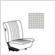 set fodere vinile TMI 8/72-7/73 Basket Weave/off-white 05 
