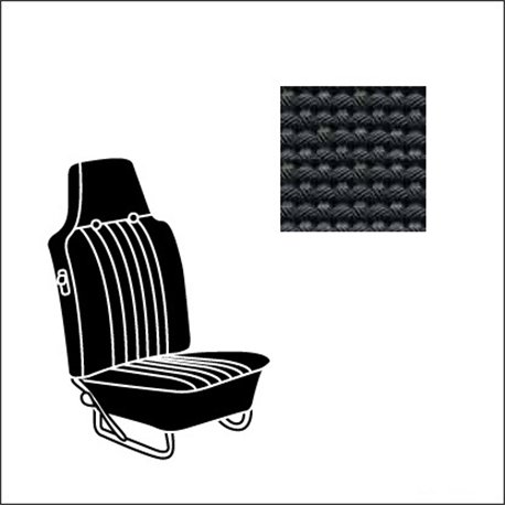 set fodere vinile TMI con poggiatesta 8/67-7/69 Basket Weave/black 01 