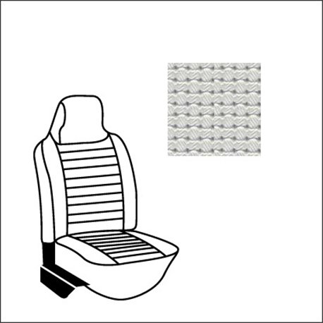 set fodere vinile TMI con poggiatesta 8/73-7/76 Basket Weave/off-white 05   set fodere vinile TMI con poggiatesta 8/73-7/76 Basket Weave/off-white 05