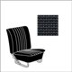 set fodere cabrio vinile TMI 8/64-7/67 Basket Weave/black 01