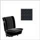 set fodere cabrio vinile TMI 8/72-7/73 Basket Weave/black 01   