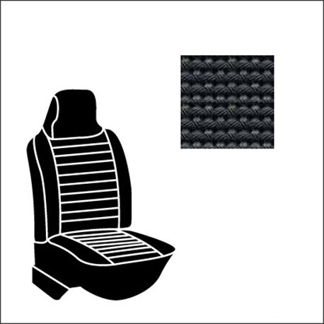 set fodere cabrio vinile TMI con poggiatesta 8/73-7/76 Basket Weave/black 01    