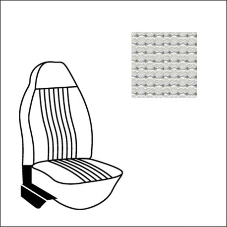 set fodere cabrio vinile TMI con poggiatesta 8/73-7/76 Basket Weave/off-white 05   set fodere cabrio vinile TMI con poggiatesta 8/73-7/76 Basket Weave/off-white 05