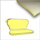 gommapiuma riparazione sedile post. 65 - 