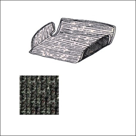 kit moquettes TMI cofano ant. -67 nero Basic Series   kit moquettes TMI cofano ant. -67 nero Basic Series