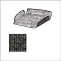 kit moquettes TMI cofano ant. -67 nero Basic Series  