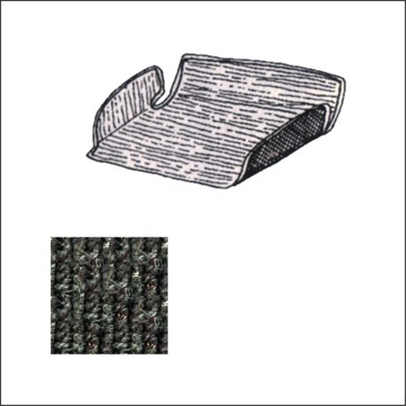 kit moquettes TMI cofano ant. 12/1300 68- nero Basic Series   kit moquettes TMI cofano ant. 12/1300 68- nero Basic Series