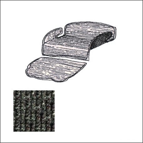 kit moquettes TMI cofano ant. 1302 nero Basic Series   kit moquettes TMI cofano ant. 1302 nero Basic Series
