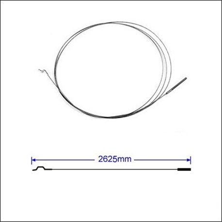 cavo acceleratore T1 66-71 2625mm. 