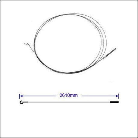 cavo acceleratore 1303 iniezione 2610mm (USA 75-) 