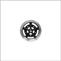 cerchio radar 5x15 5 fori nero