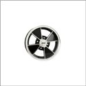 cerchio brm 4,5x15 con bulloni nero